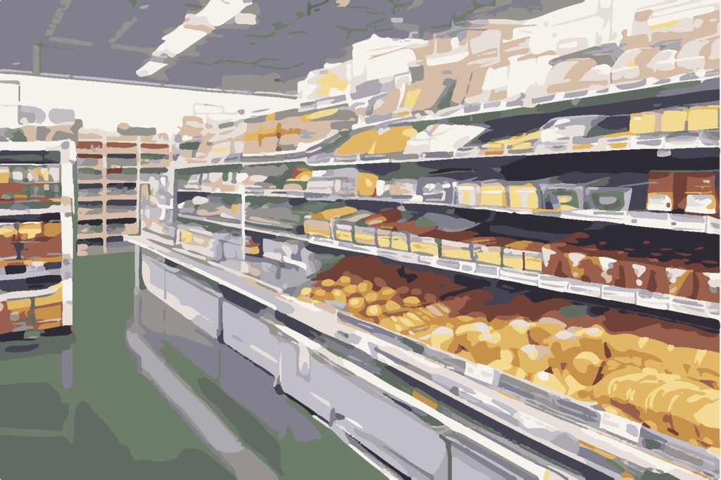 マーケット背景素材集