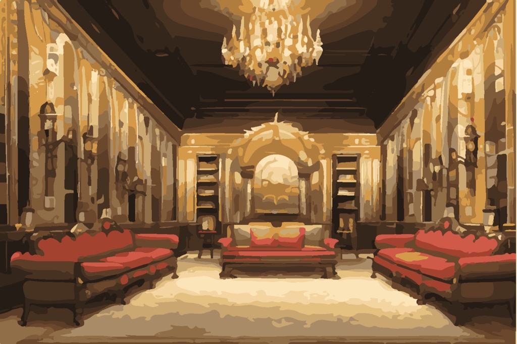 クラシカルな格式高い部屋素材集Ⅲ