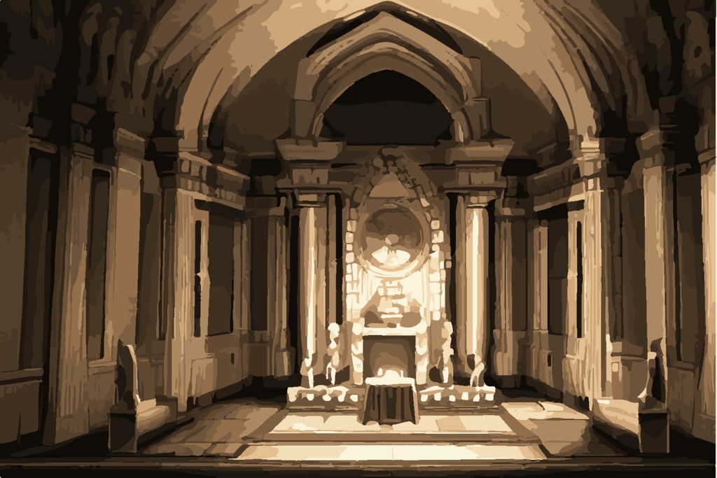 確実にあかん事やってる邪宗の祭壇背景素材集 55枚