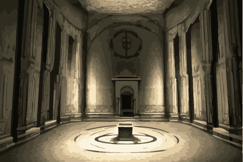 確実にあかん事やってる邪宗の祭壇背景素材集 55枚