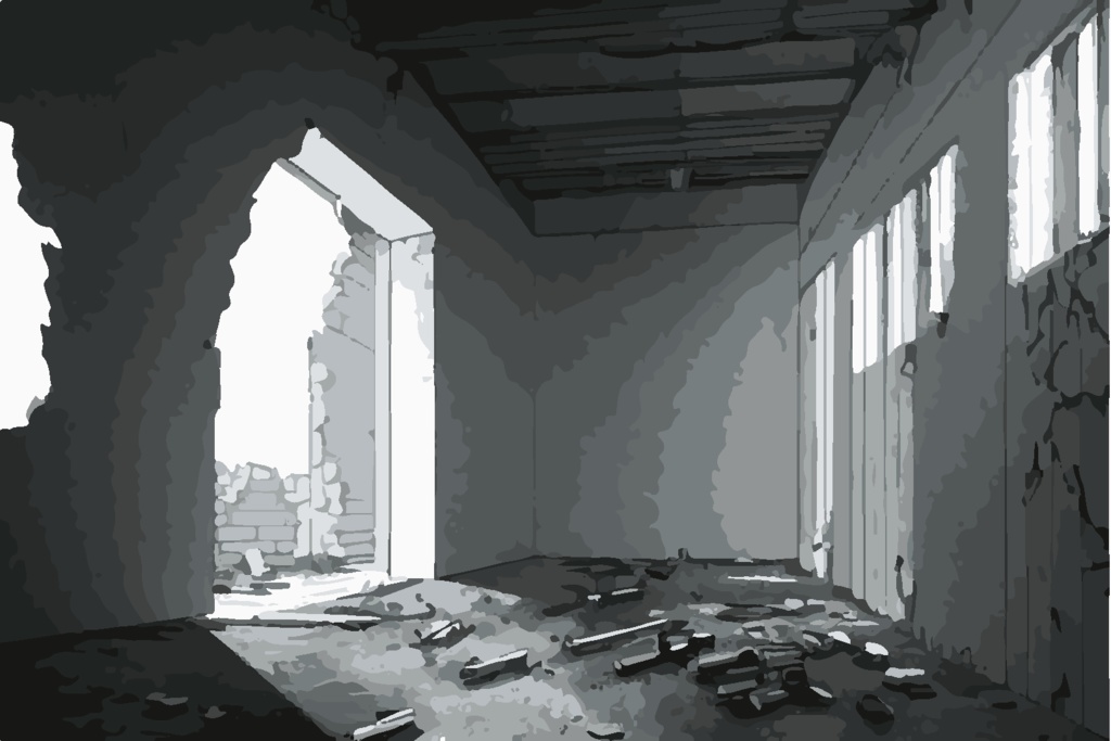 放棄された家 素材集 50枚