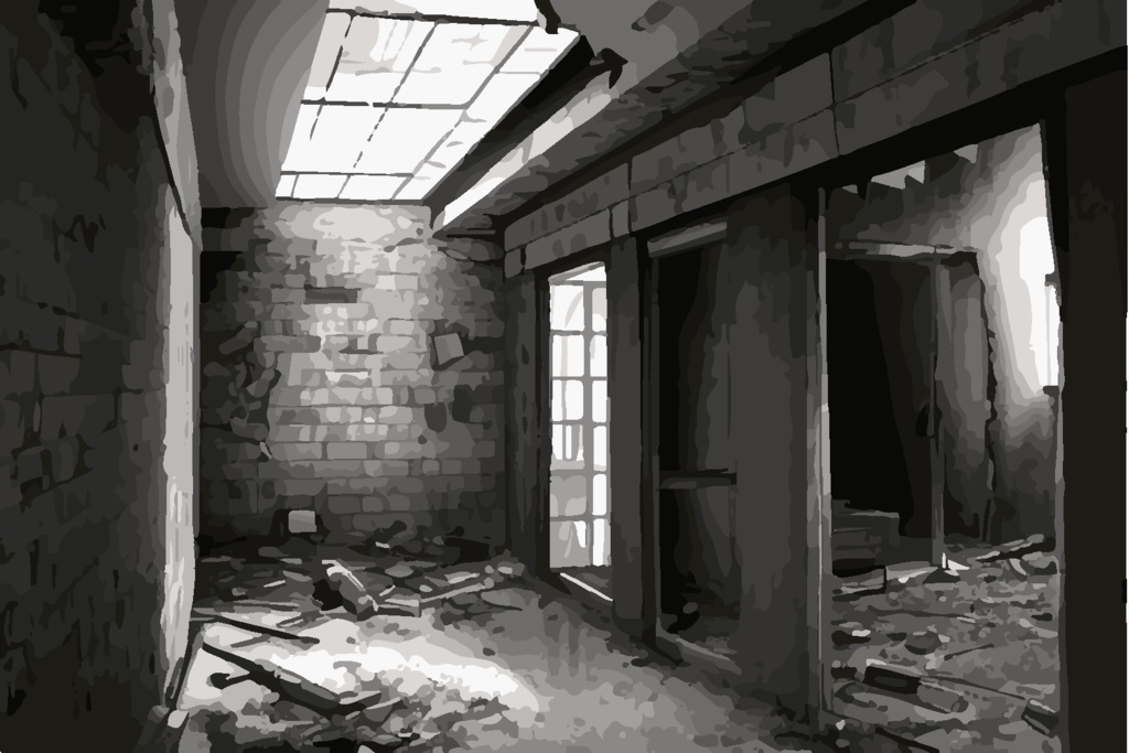 放棄された家 素材集 50枚