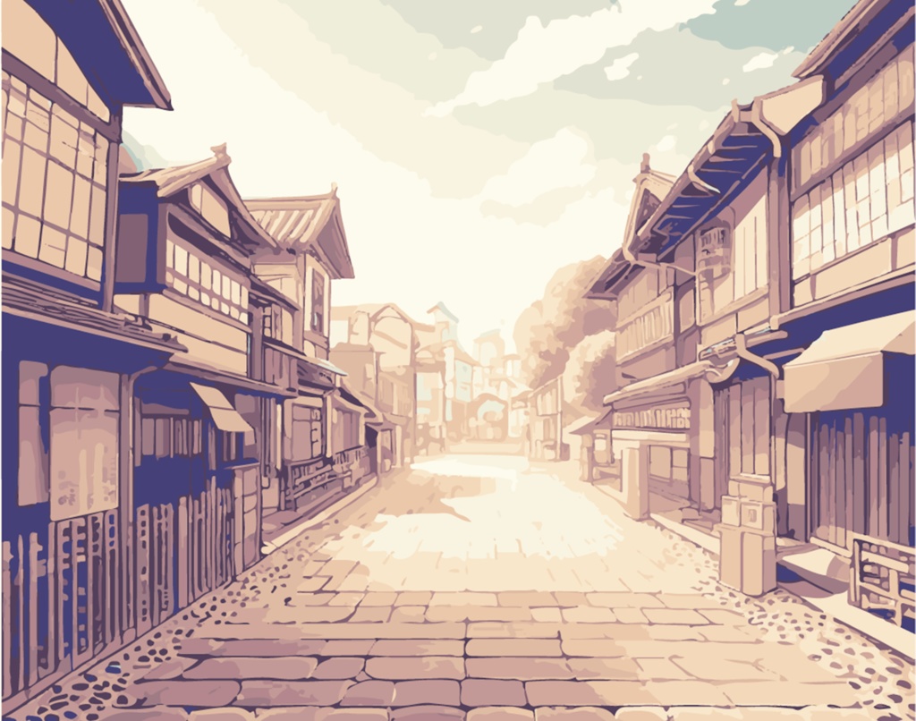 明治日本 背景素材集10枚