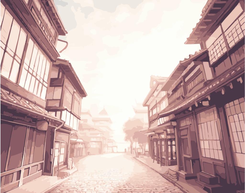 明治日本 背景素材集10枚