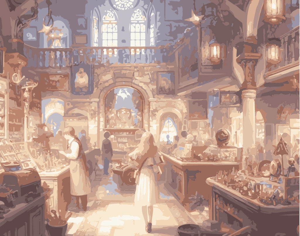 ファンタジーな商店 30枚素材