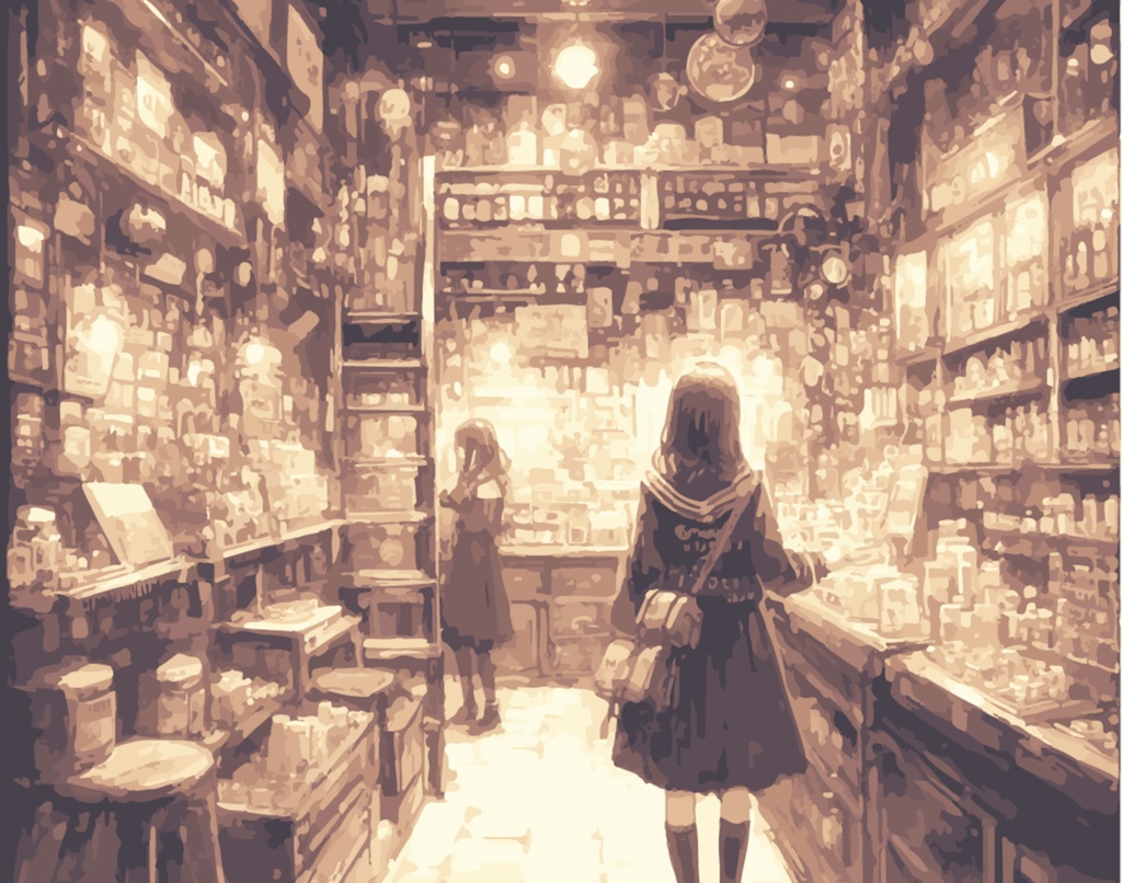 ファンタジーな商店 30枚素材