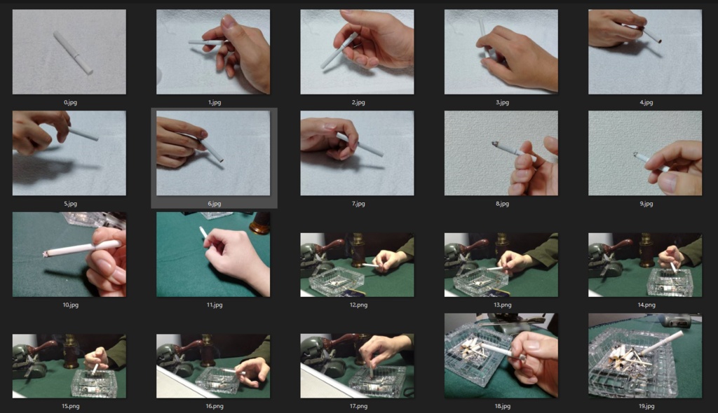 {実写} タバコ素材集 20枚