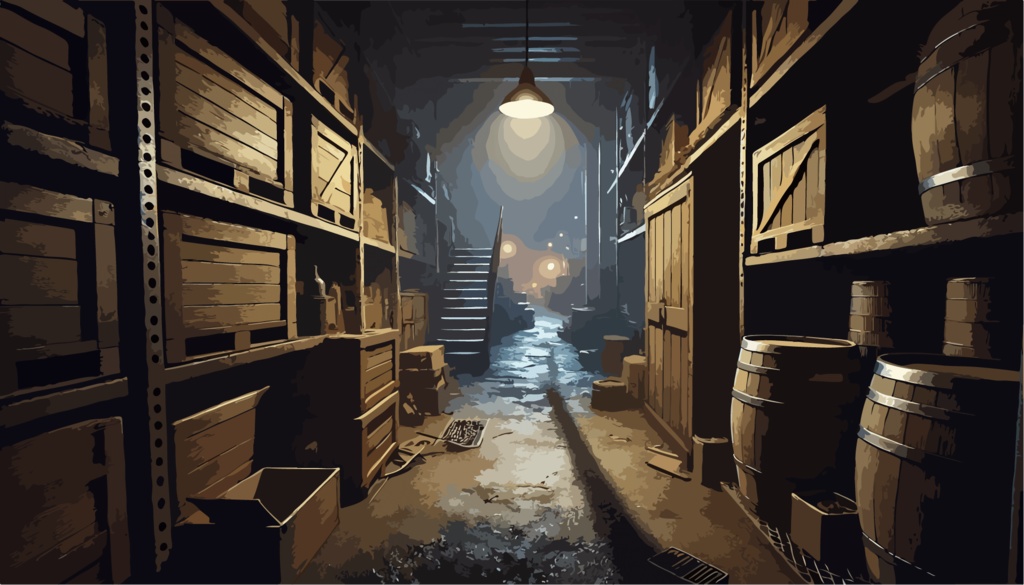 なんか悪いことしてる倉庫