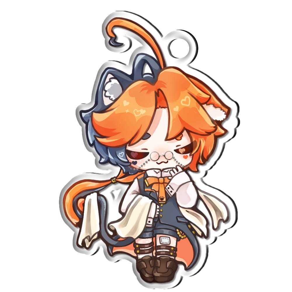 アクリルキーホルダー  47×75