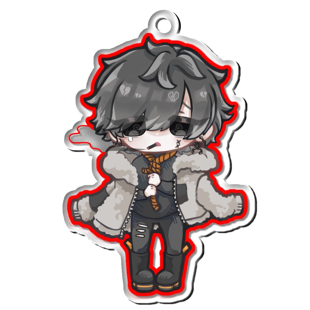 アクリルキーホルダー 47×75