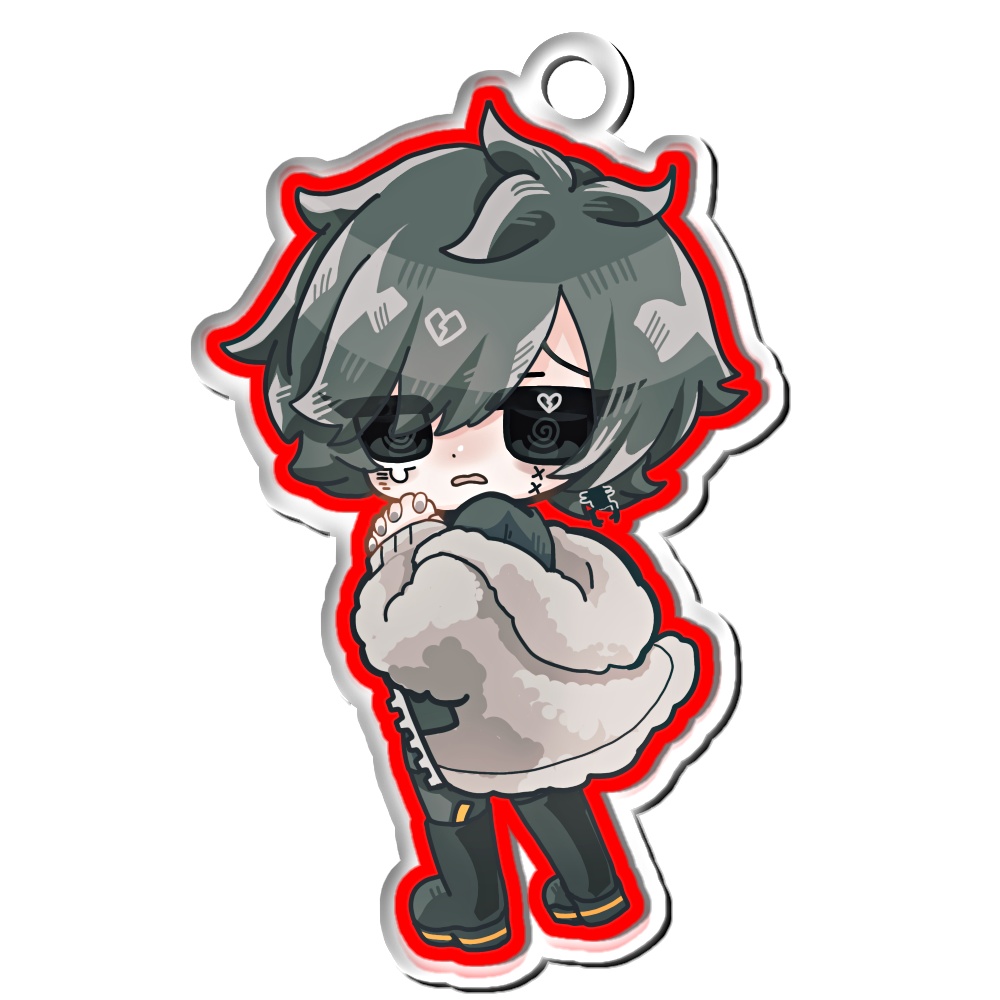 アクリルキーホルダー 47×75