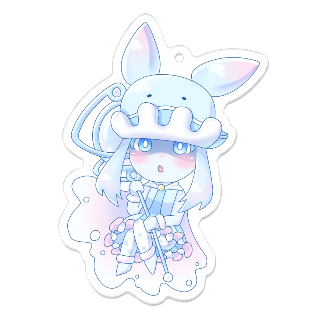 BOOTH版ポワンアクリルキーホルダー