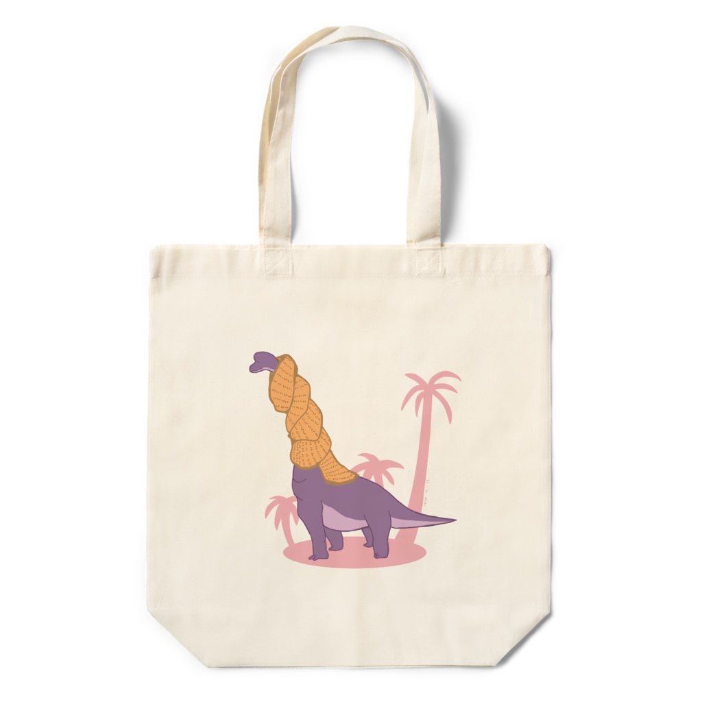 氷河期対策(ブラキオサウルス)エコバッグ
