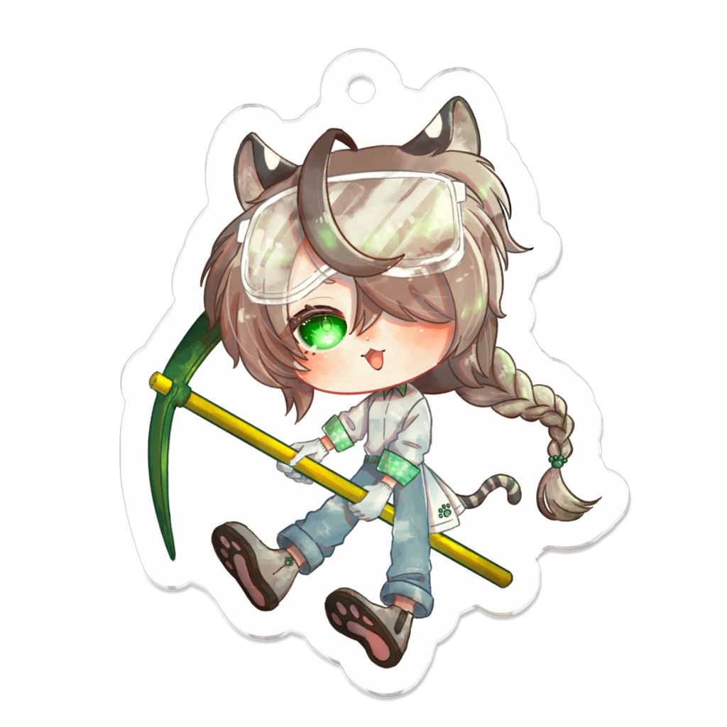【ぼくカセ全クリ記念】アクリルキーホルダー
