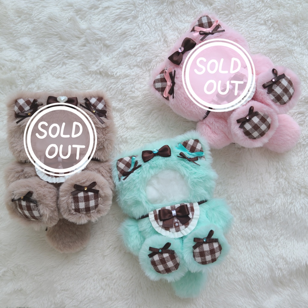 🍫バレンタインおすわりぬい服🍫