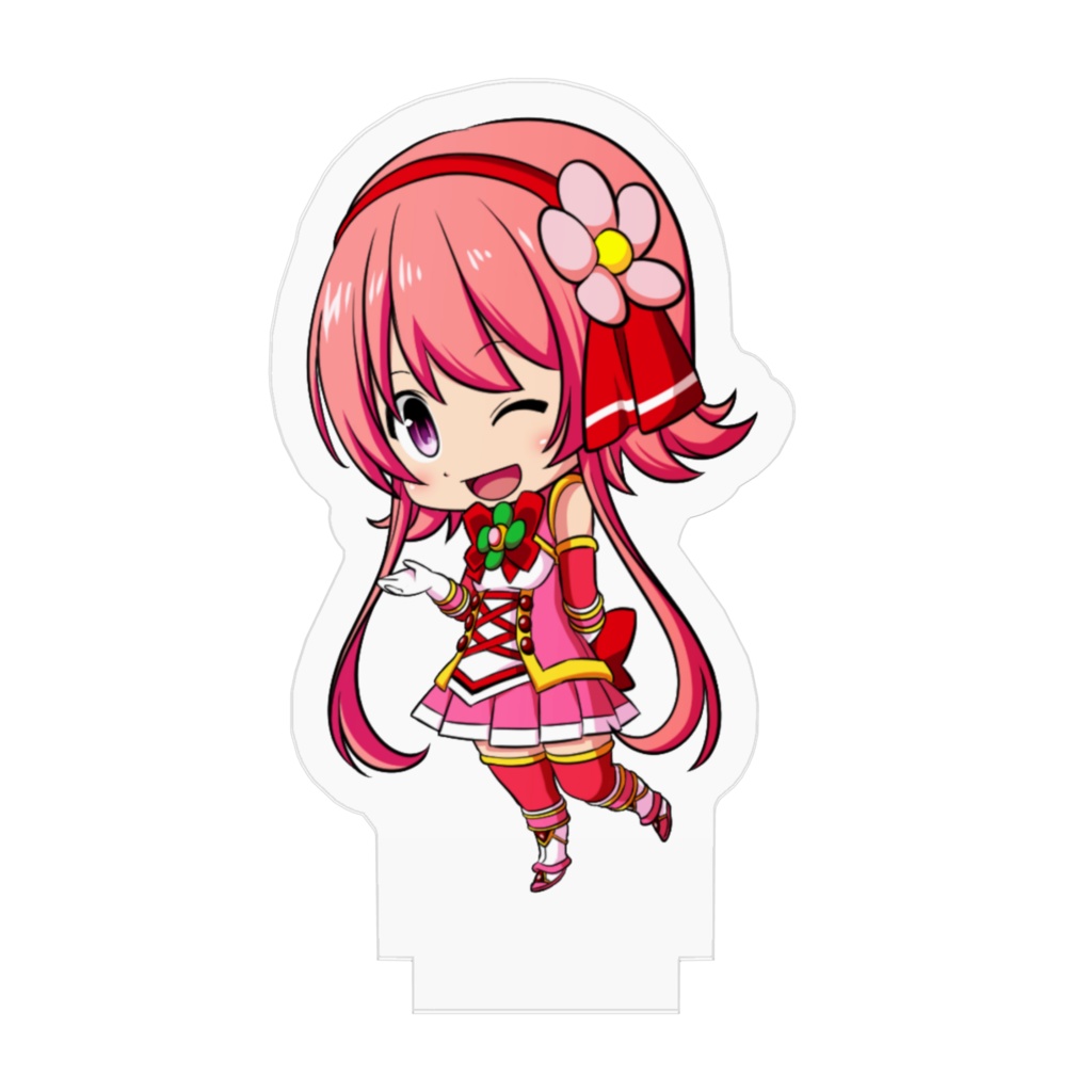 四葉の戦姫クローバーローゼ アクリルフィギュア クローバーローゼ