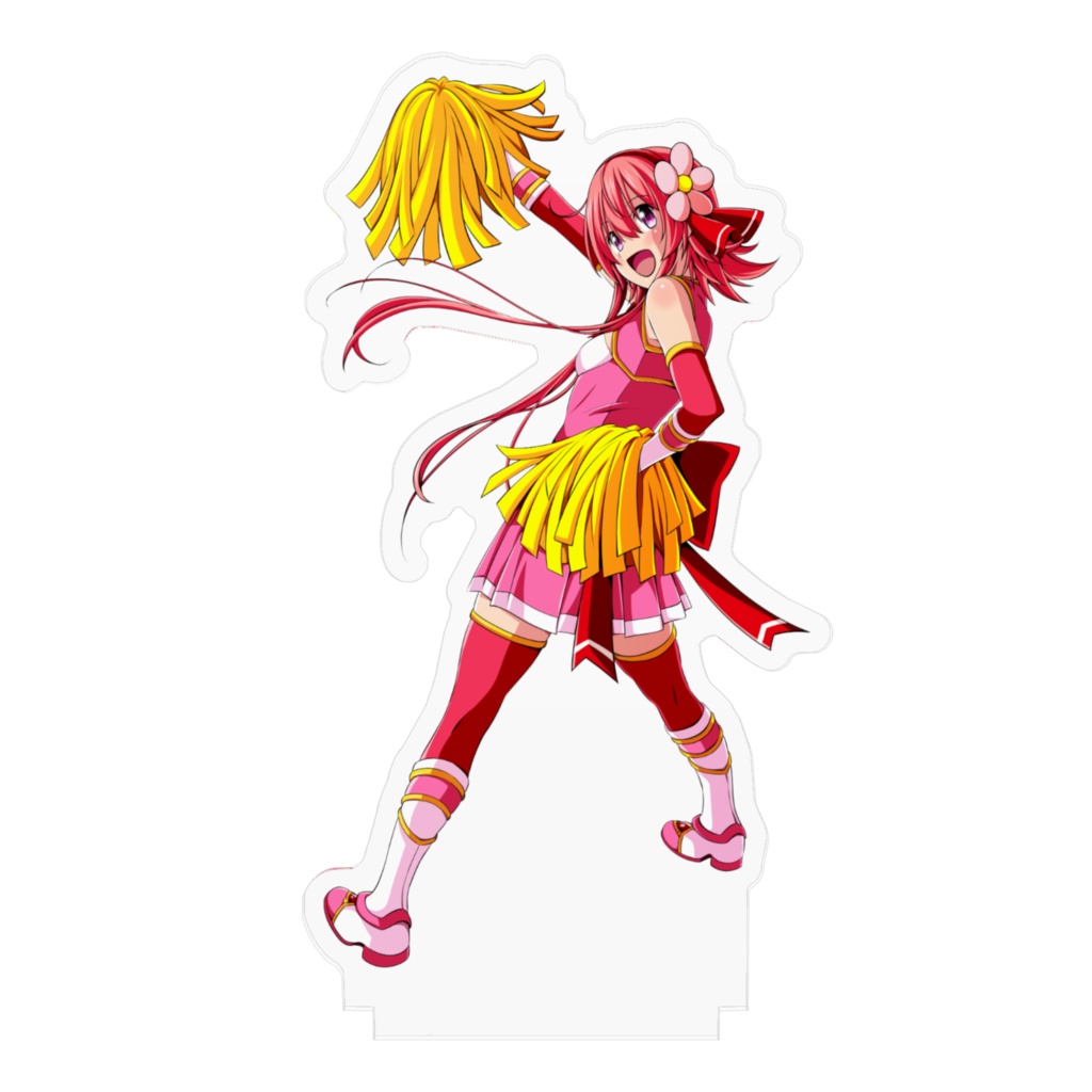 四葉戦姫クローバーローゼ アクリルフィギュア クローバーローゼ 記念イラストバージョン