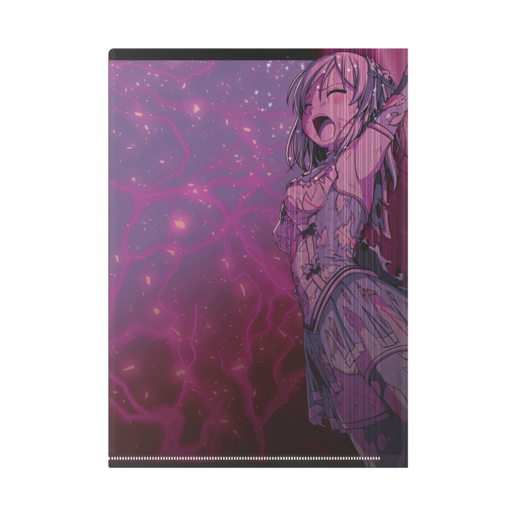 四葉の戦姫クローバーローゼ クリアファイル第二話表紙バージョン