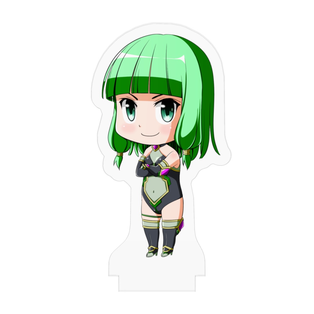 四葉の戦姫クローバーローゼ 人造戦姫ラズリ デフォルメアクリルフィギュア