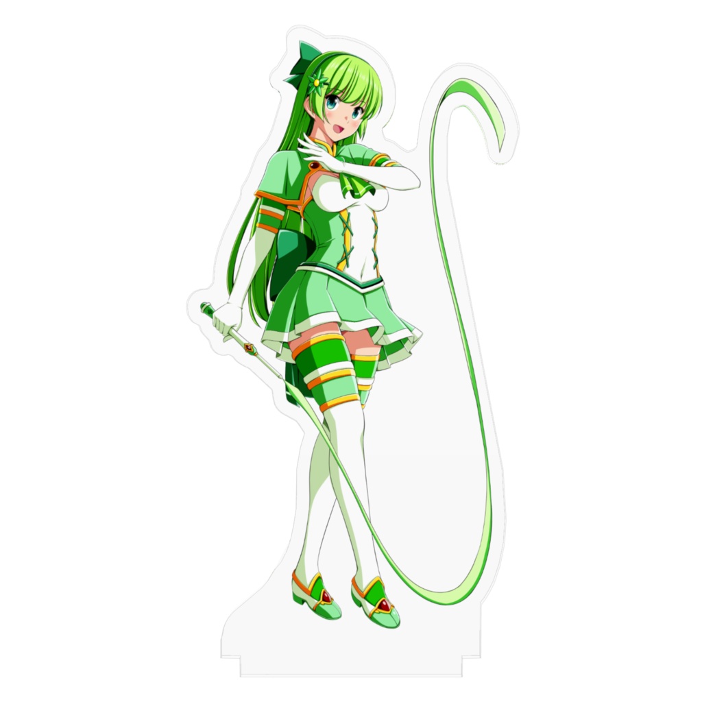 四葉の戦姫クローバーローゼ アクリルフィギュア 愛情の戦姫クローバーリーフ