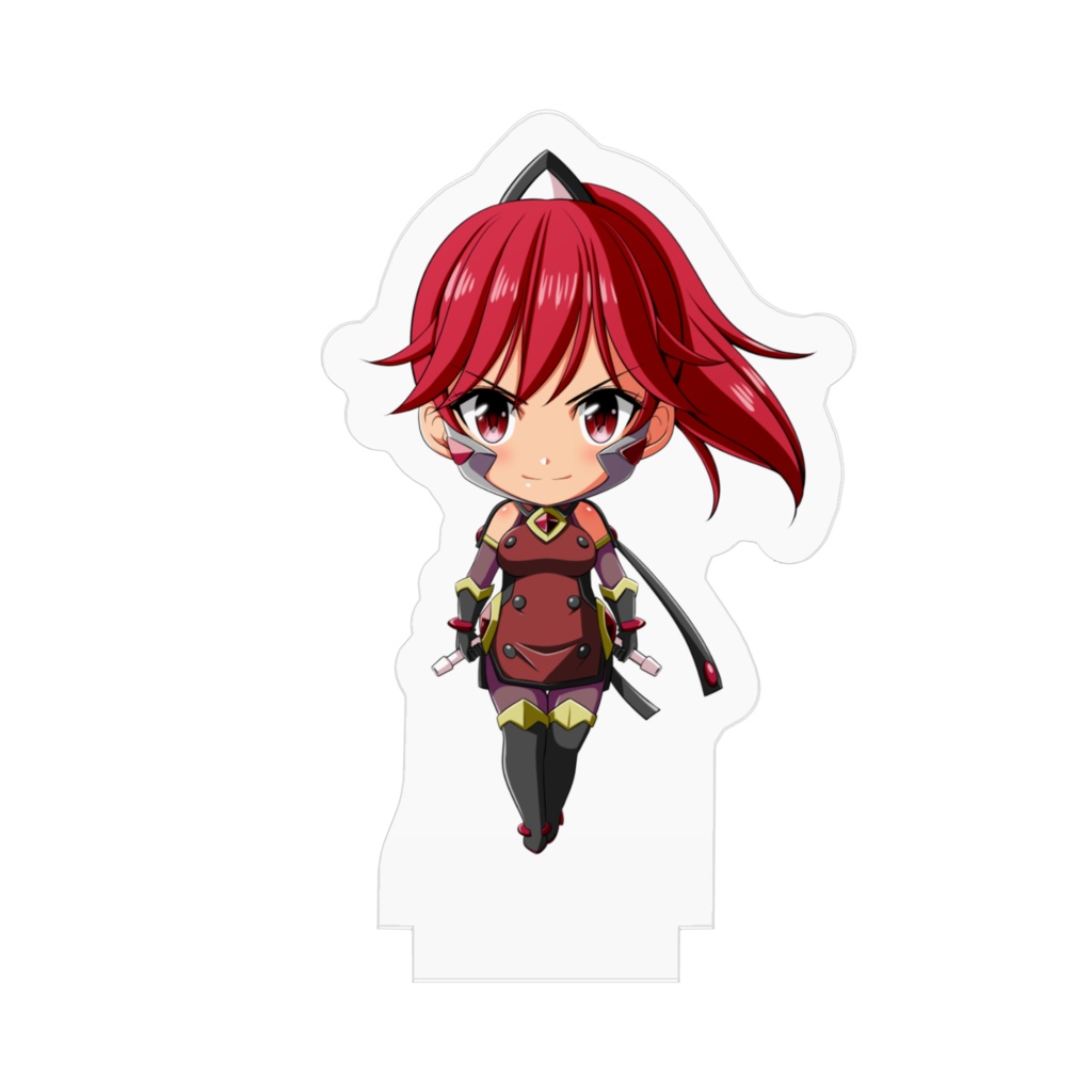 四葉の戦姫クローバーローゼ 第四話女性戦士デフォルメアクリルフィギュア