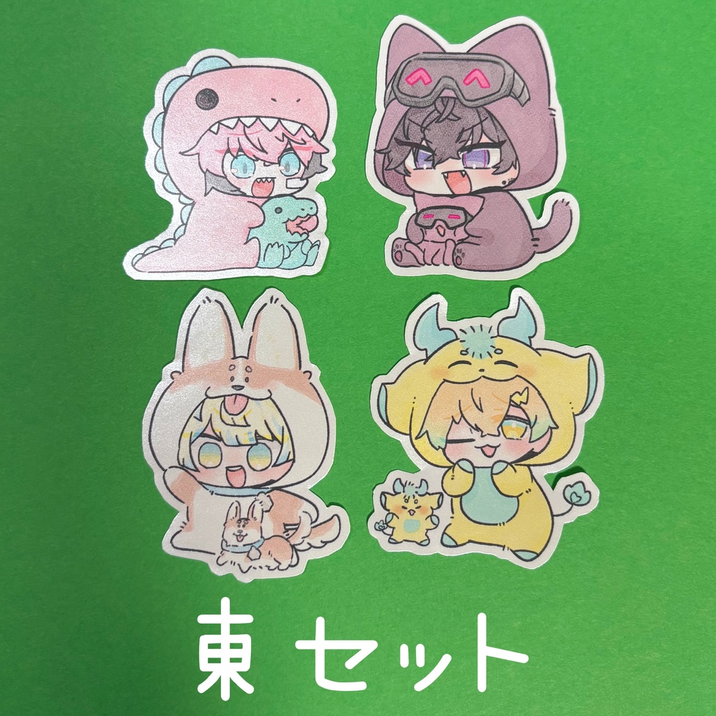 【非公式】MECHATU-A ステッカーセット