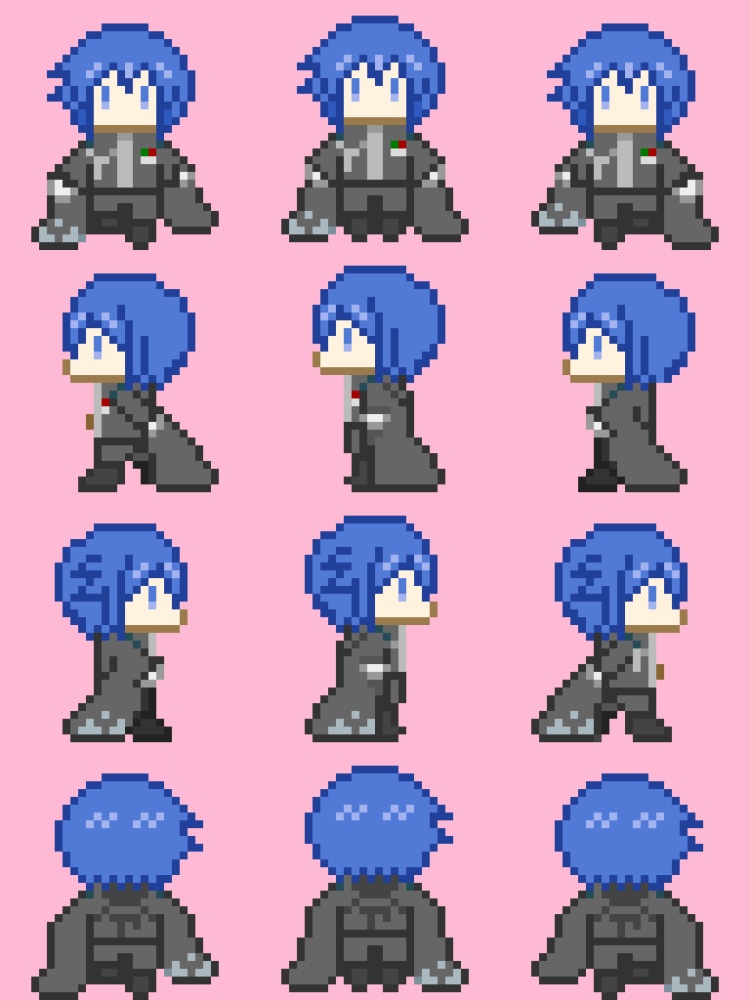 【カクテルカイトパーティー3】pictSQUAREで使える専用アバター「蒼雪&白雪4種セット」