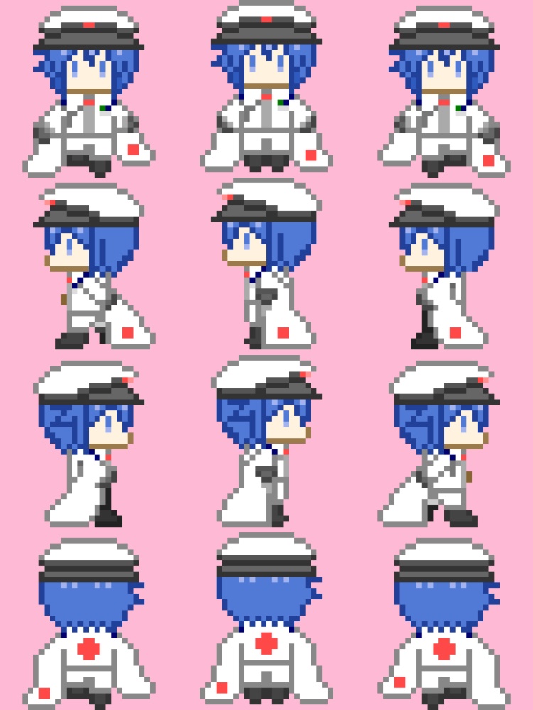 【カクテルカイトパーティー3】pictSQUAREで使える専用アバター「蒼雪&白雪4種セット」