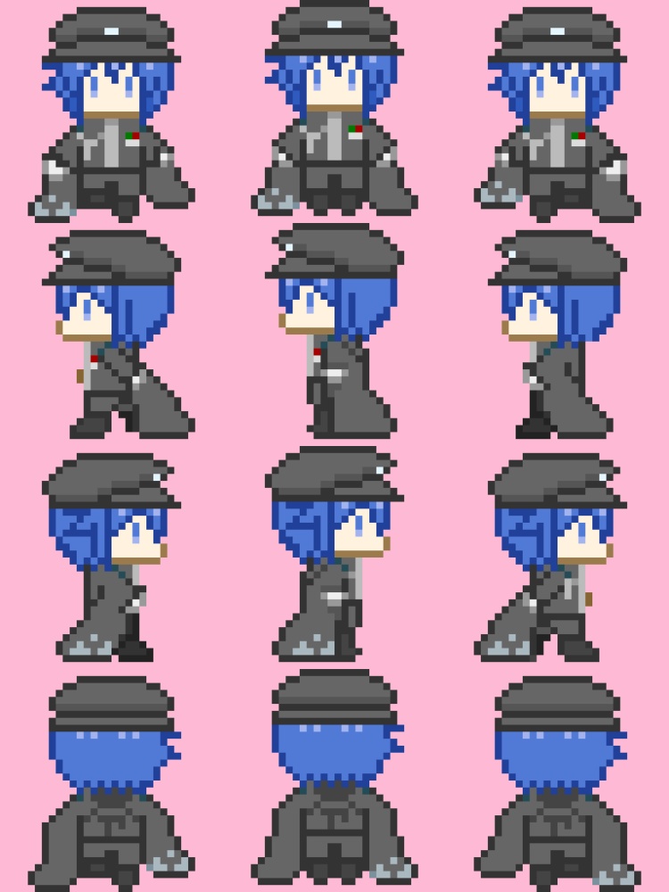 【カクテルカイトパーティー3】pictSQUAREで使える専用アバター「蒼雪&白雪4種セット」