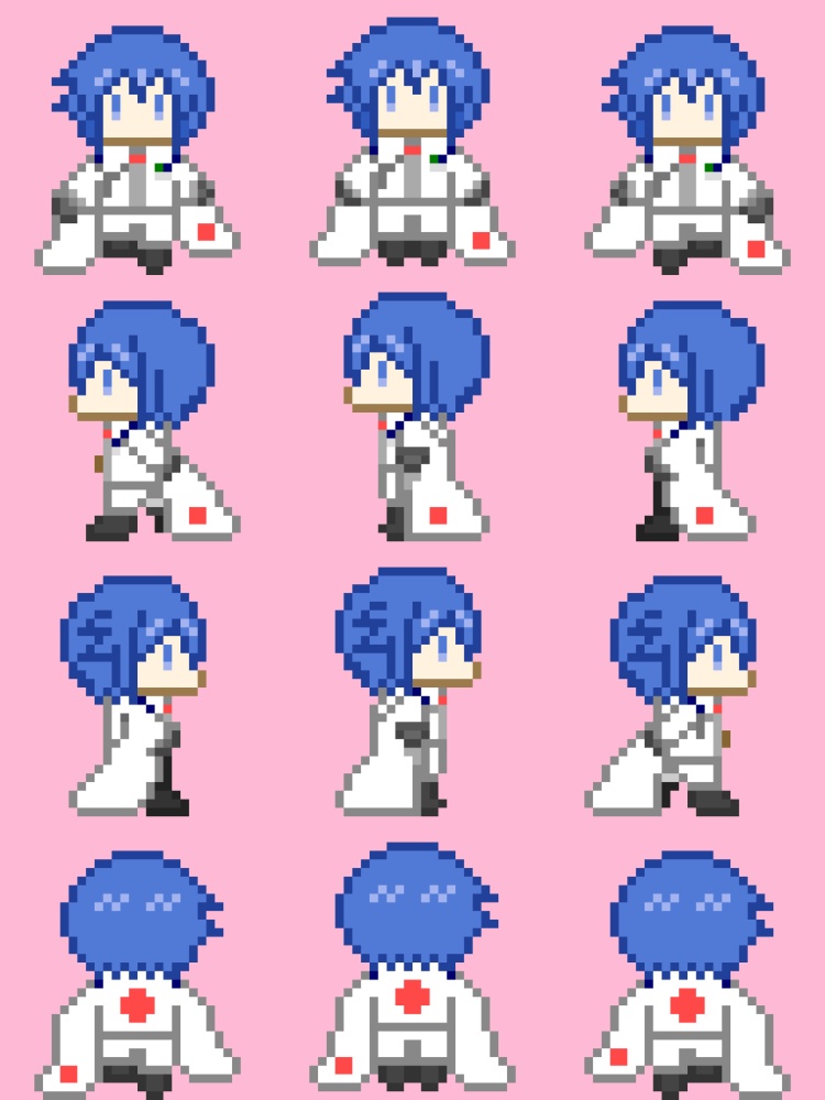 【カクテルカイトパーティー3】pictSQUAREで使える専用アバター「蒼雪&白雪4種セット」