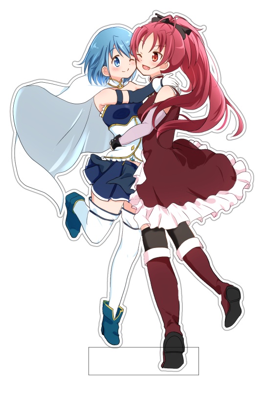 さやか・杏子　ＢＩＧアクリルスタンド