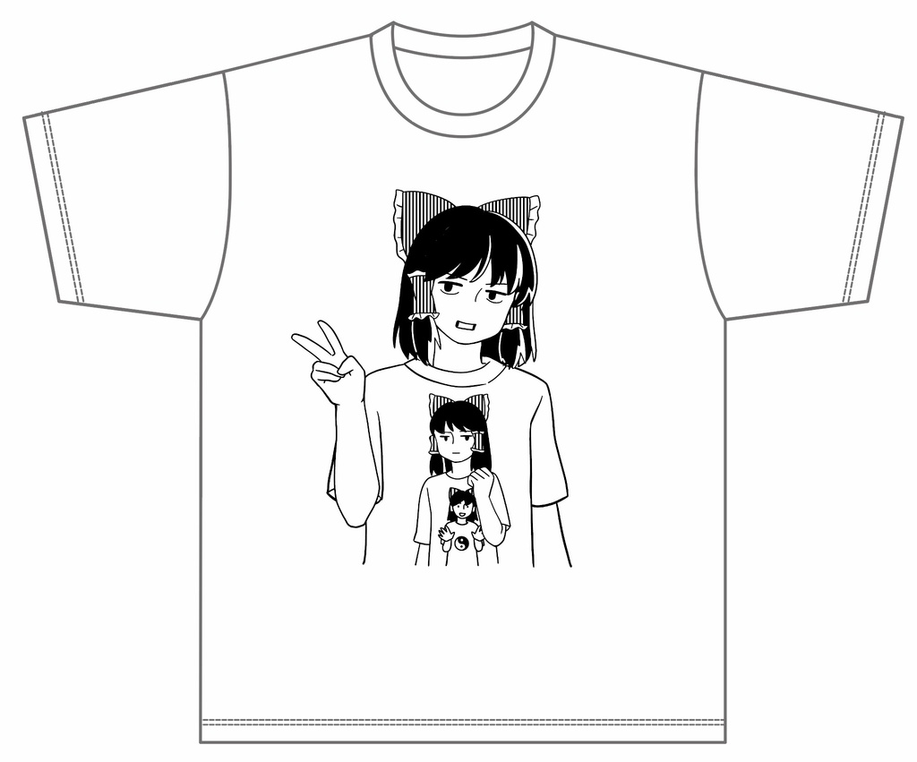 無限霊夢Tシャツ
