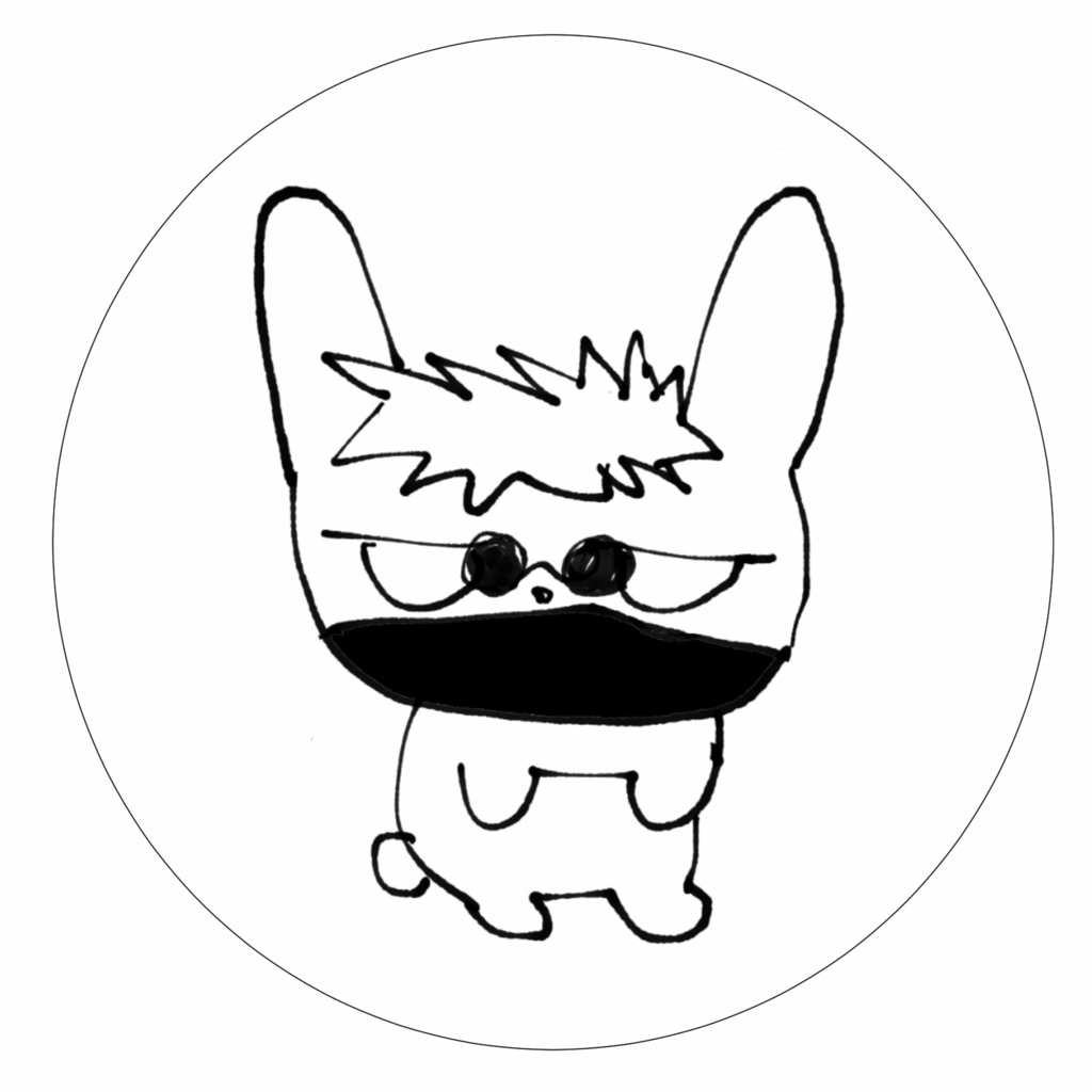 オクうさステッカー
