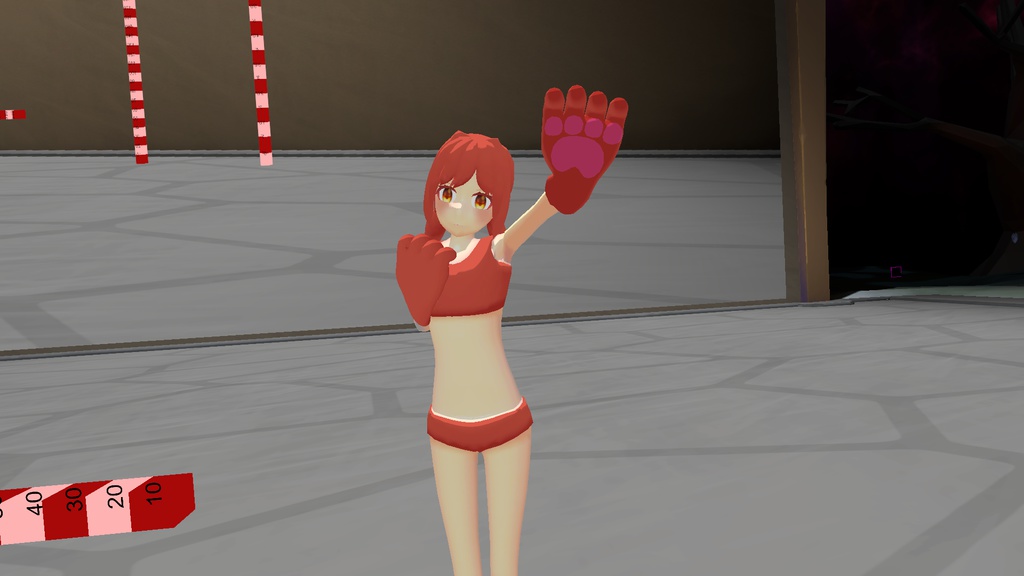 【VRC対応】オリジナル3Dモデル「ちゃちゃ」