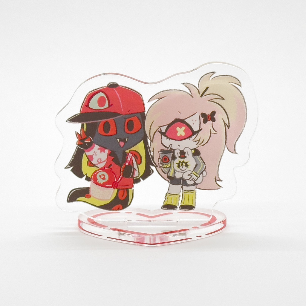 ペンシャスとチェリーの概念コーデなアクリルスタンド