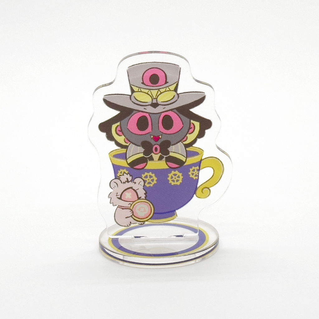 ペンシャスのティーカップアクリルスタンド