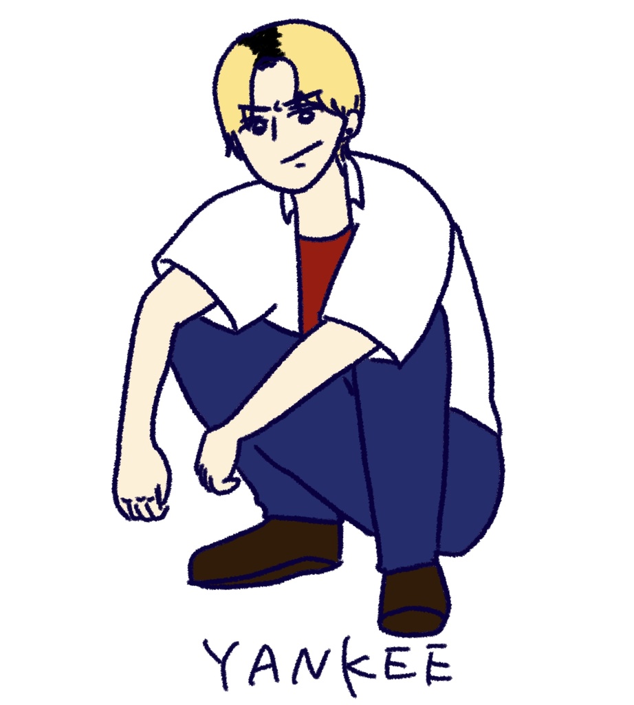 ヤンキーくん Tシャツ