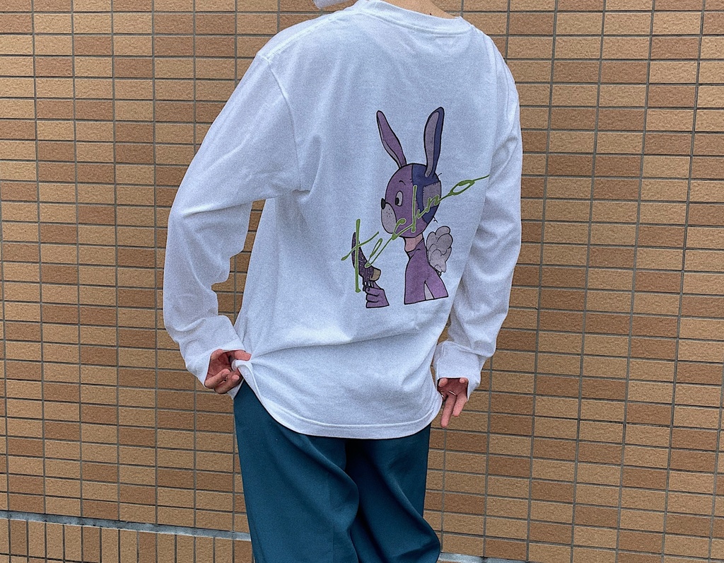 いたいけなJesusロンT(白/黒)