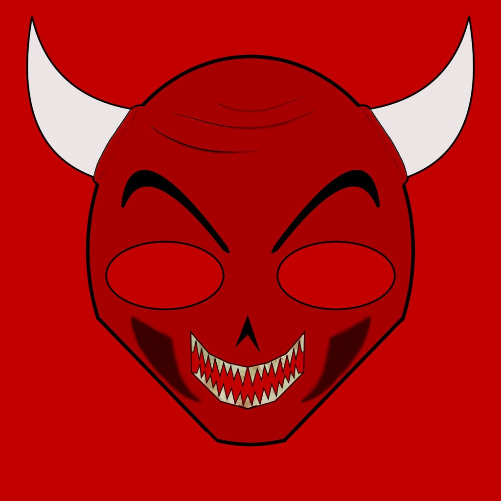 Devil mask asset
