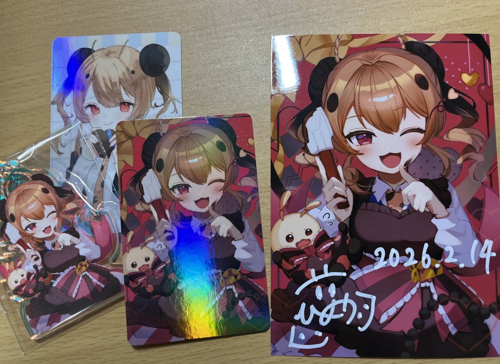 数量限定!天道ヒメカ バレンタイングッズセット