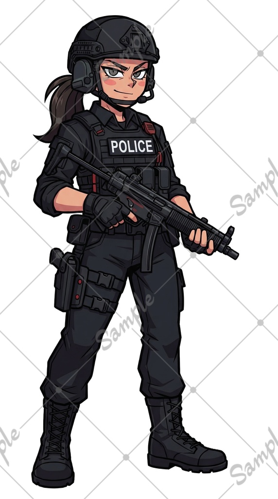 軍人・軍服のミリタリー立ち絵集【32種類】