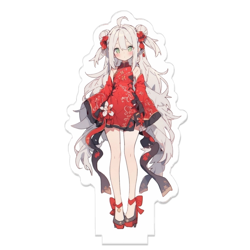 【新live2D】朱舞くぅアクリルスタンド(デジタル限定イラスト付属)