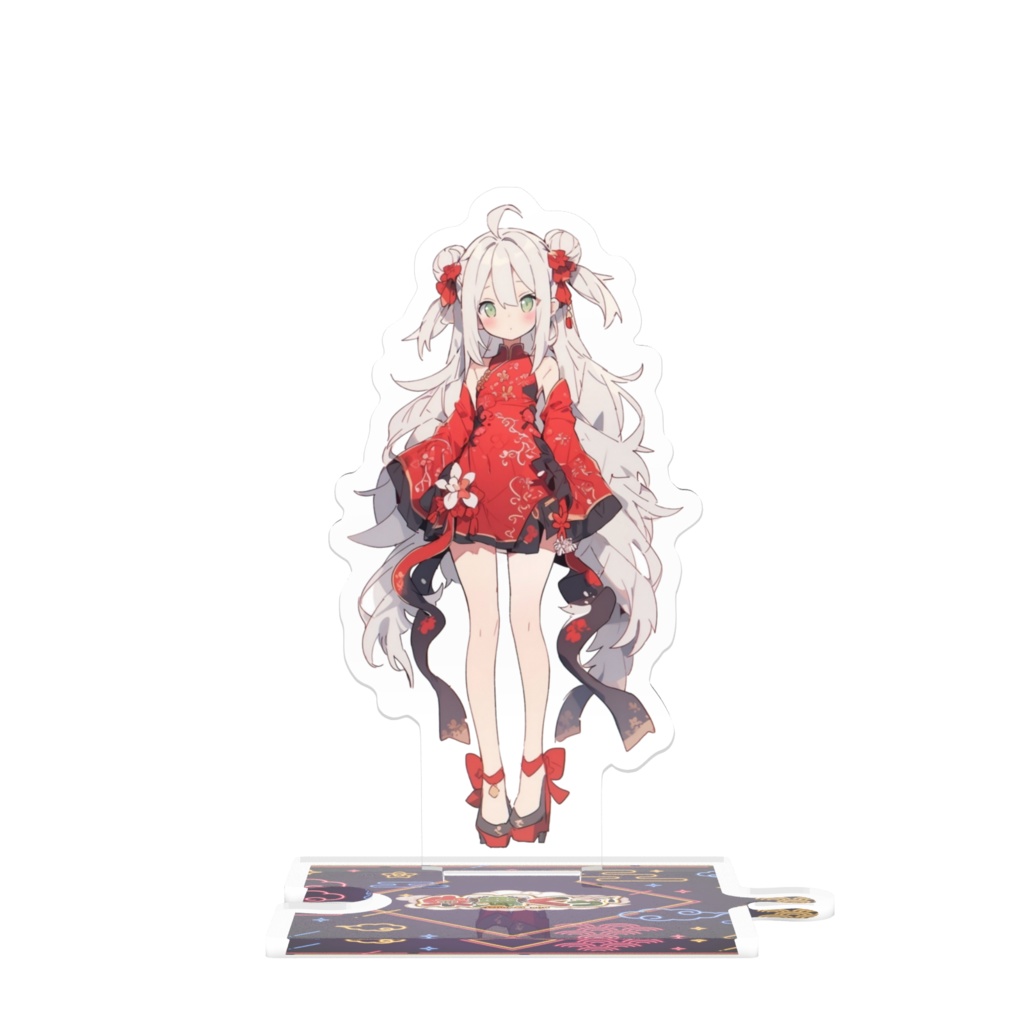 【新live2D】朱舞くぅアクリルスタンド(デジタル限定イラスト付属)