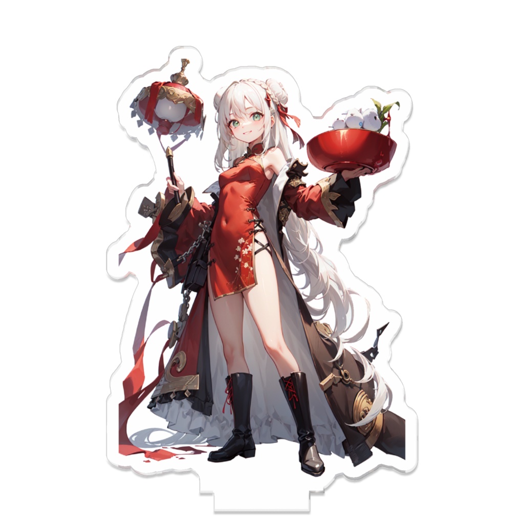 【旧live2D】朱舞くぅアクリルスタンド(デジタル限定イラスト付属)