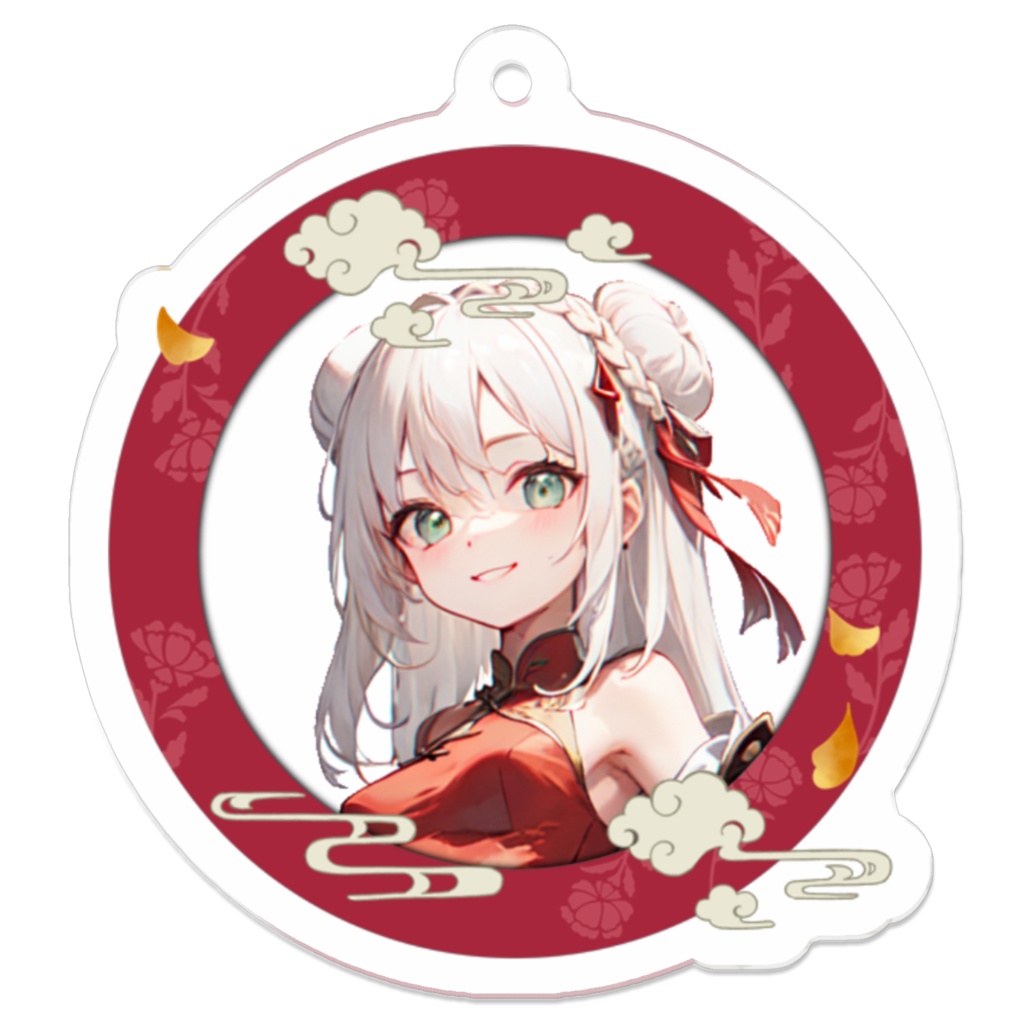 【9月7日まで‼ 旧live2D】アクリルキーホルダー(デジタルアイコンイラスト付属)