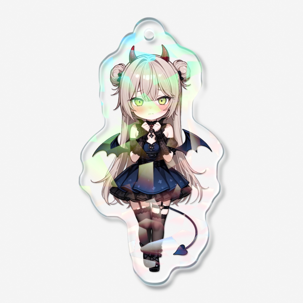 【11月5日まで限定‼】うるうるサキュバス♥ホログラムアクリルキーホルダ