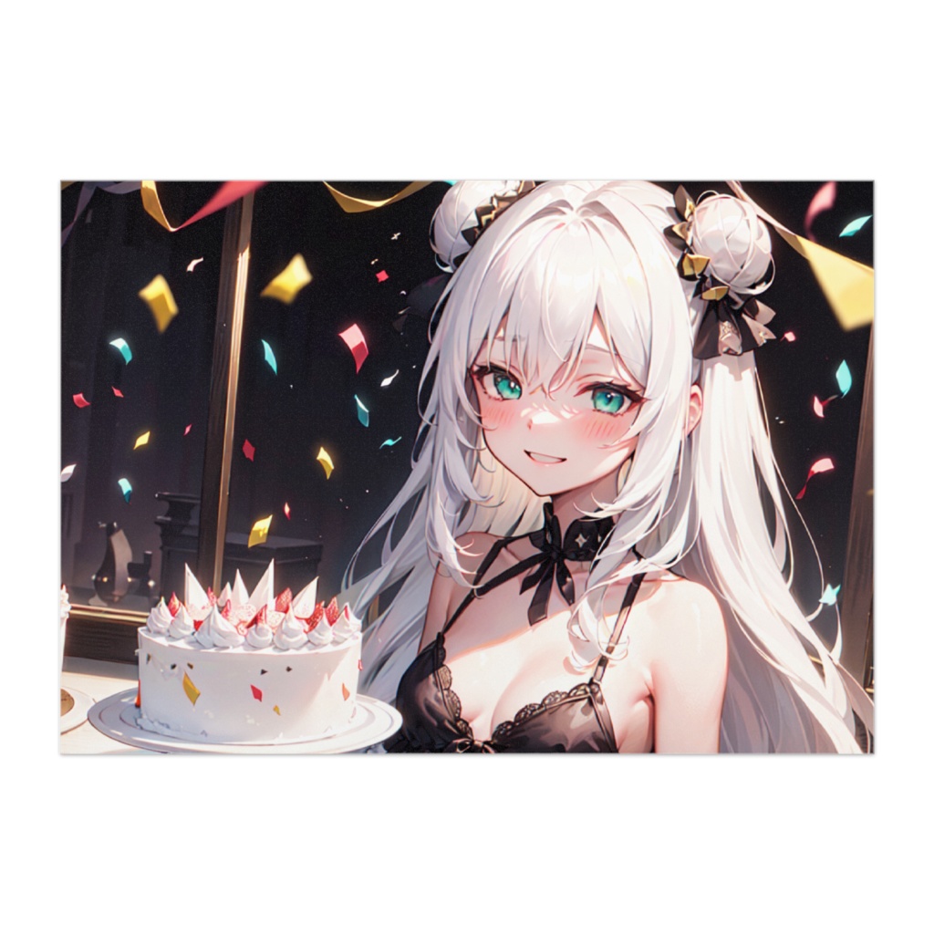 【12月15日(月)まで】お誕生日限定イラストポスター各4サイズ＋描き下ろしイラストデータ付き