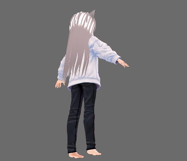 【VRoid】星野ニア3Dデータ