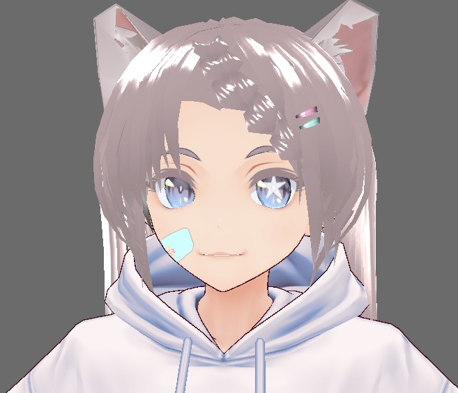【VRoid】星野ニア3Dデータ