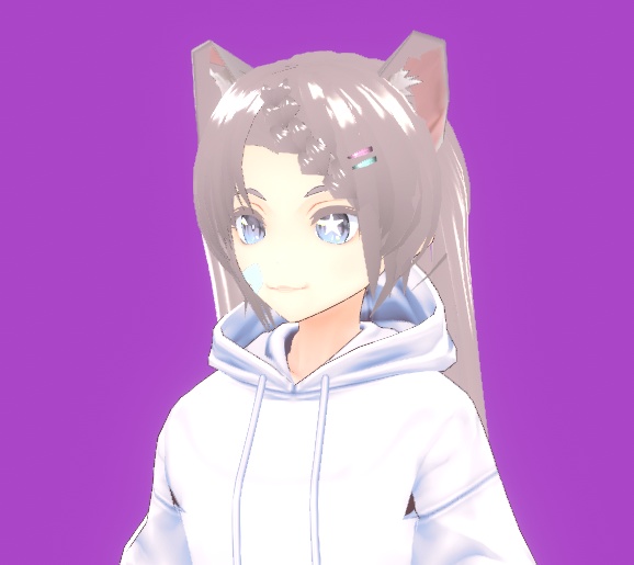 【VRoid】星野ニア3Dデータ